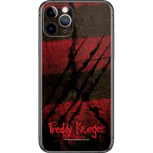 Nightmare on Elm Street Freddy Krueger Scratch iPhone 11 Pro Skin
